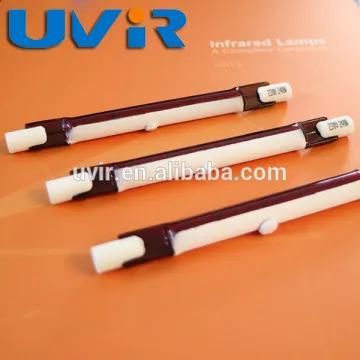 red reflector shortwave IR heating tube halogen lamp 400w