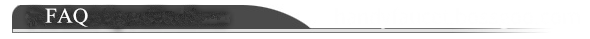 FAUCET FAQ FAUCET FAQ