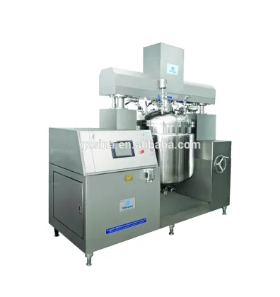 Sina Ekato: CE, GMP certificated high shearing homogenizer vacuum mixer for facial lotion, facial cream making