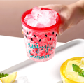 double-layer plastic anti-drop water cup cute drink cup