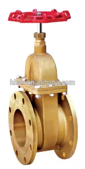 8" Brass Water Meter Flanged Gate Valves