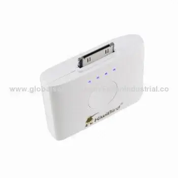 Mini 1,500mAh external battery for iPhone 4/4S 5V/500mA DC input