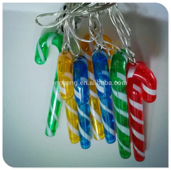 christmas candy cane decor light