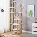 Large Jumping Platform with Cat Tree Toy