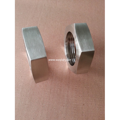 Stainless Steel Bevel Seat Hex Union Nut