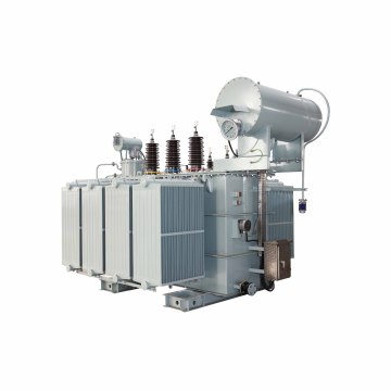 Hanging core transformer oil tank