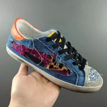 Vintage Unisex Genuine Leather Designer Sneakers: Retro Flat Lace-Up Sports Shoes Inspired by the Super Star Vulcanized Style with a Dirty Finish