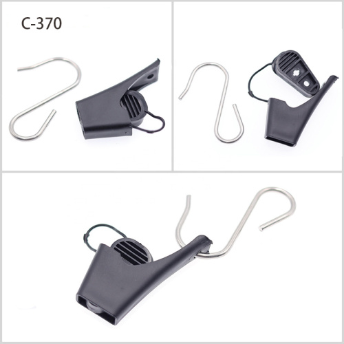 ADSS FTTH Type Anchor Drop Wire Clamp For Optic Fiber Cable Clamp Tension clamp for FTTH drop wire