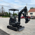 Backhoe Mini Excavator con pistas de goma