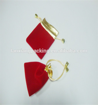 Bronzing Gift Perfume Pouch,Double Pull Pouch Velvet,Mini Beauty Perfume Pouch