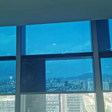 Solar Blue UV Filmbase منع الخصوصية لفيلم نافذة المنزل