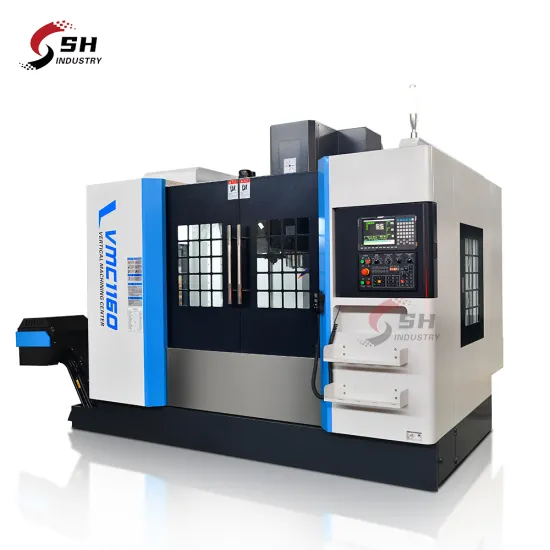 VMC1160 4 Axis Vertical CNC Milling Machine Center - Centro De Usinagem CNC Pequeno