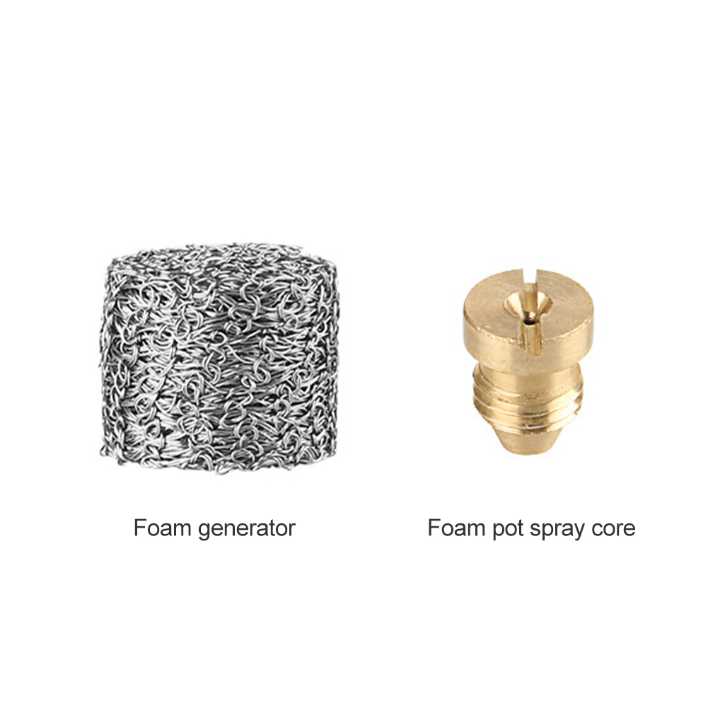 Schneeschaum Lanze Auto Druck Waschmaschine Schaumgenerator Düse für Öffnung Düsenspitze Mesh Filter