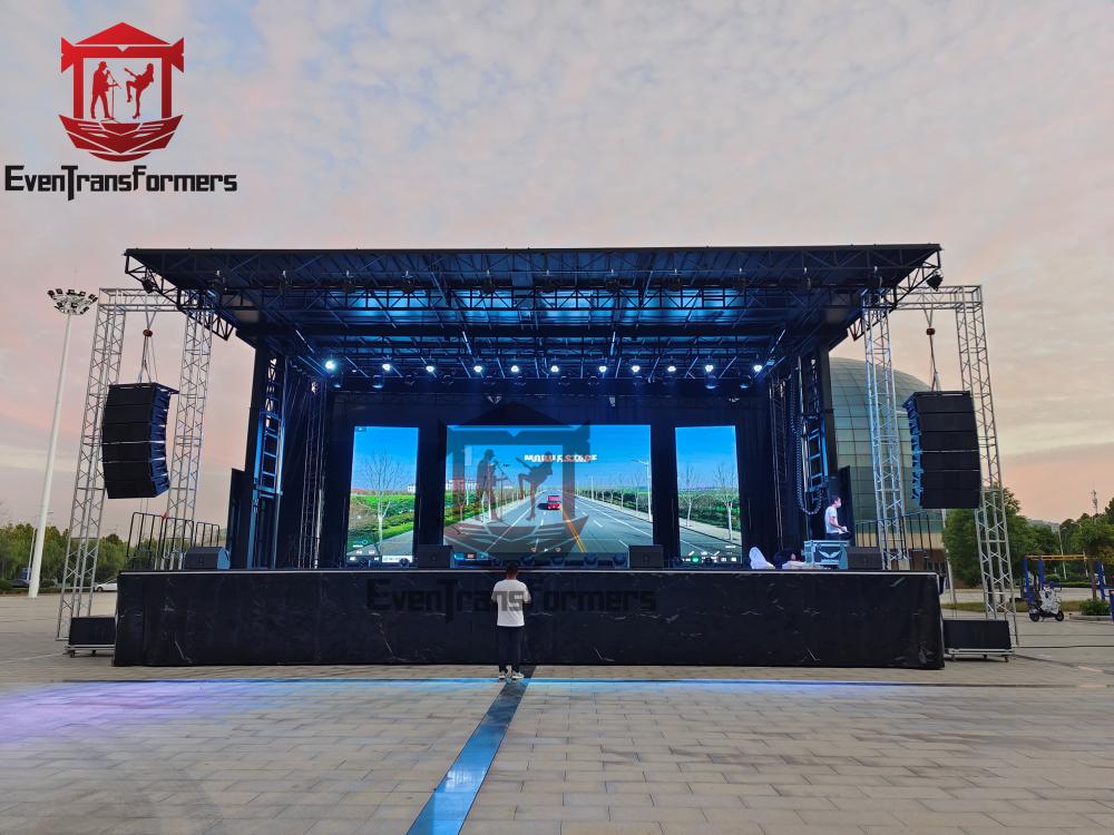 Mobile stage Truck Evangelism