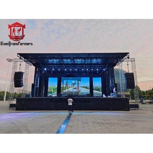 Mobile stage Truck Evangelism