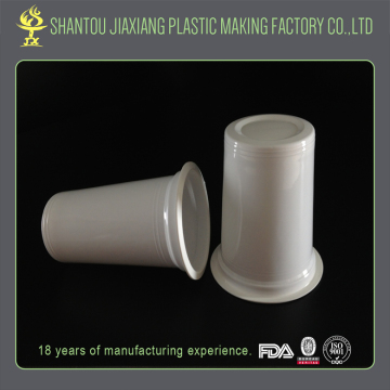 New disposable ice coffee cup carrier plastic