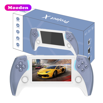 Console di gioco portatile X Pro: schermo IPS da 4,3 pollici, memoria da 64 GB, batteria da 3200 mAh