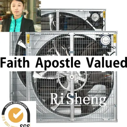 Poultry Fan with Munters Centrifugal Shutter