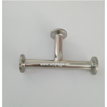 Sanitary Stainless Steel Clamp Equal Tee