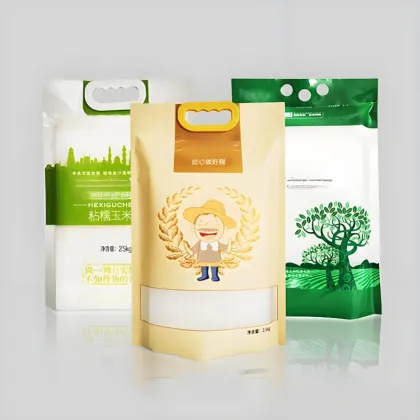 Colorful Graphic Packaging Bags