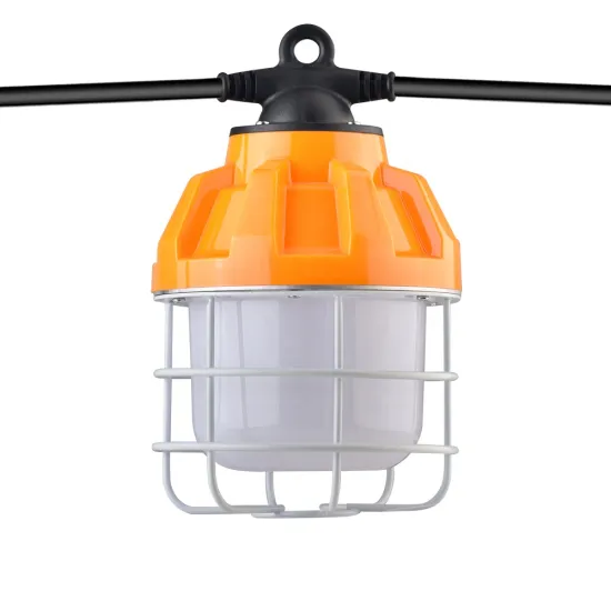 High-Quality LED Temporary String Work Light: 20W, 100W, and 200W Plug Options with Optional Emergency Driver