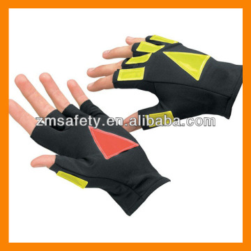 Fingerless Safety Gloves for Traffic Control