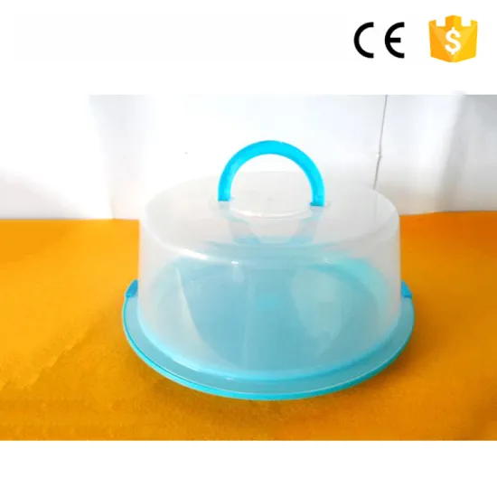 Clear Plastic oem custom plastic cake saver customized size and logo cake packaging boxes