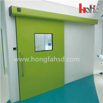 Stainless steel air tight interior hospital sliding door