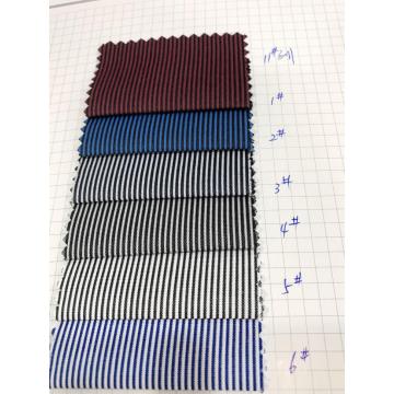 Cation Dyed Tooling Dobby Shirt Fabric