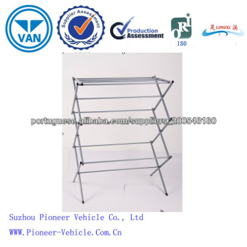 Balcony Drying Coat Rack by Metal Mounted&Parallel Indoor & Outdoor Clothes Sun Rack (ISO CE approved / Suzhou Pioneer-Vehicle)