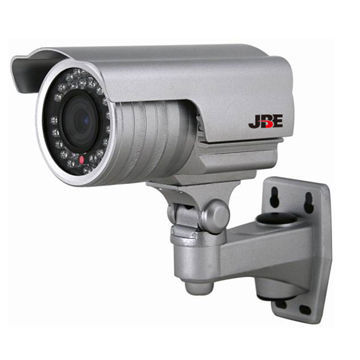 Weather-resistant IR Camera with 1/3-inch Sony CCD Sensor and 25 to 30m IR Distance