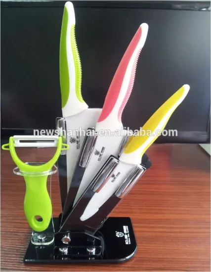 5pcs ceramic knife set