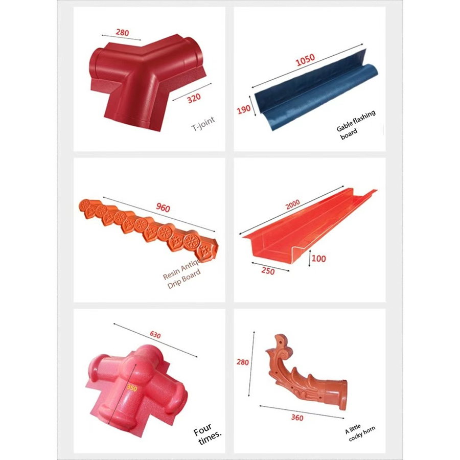 ASA Synthetic Resin tile accessories