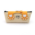 Cat pad pattern cute canvas pencil case