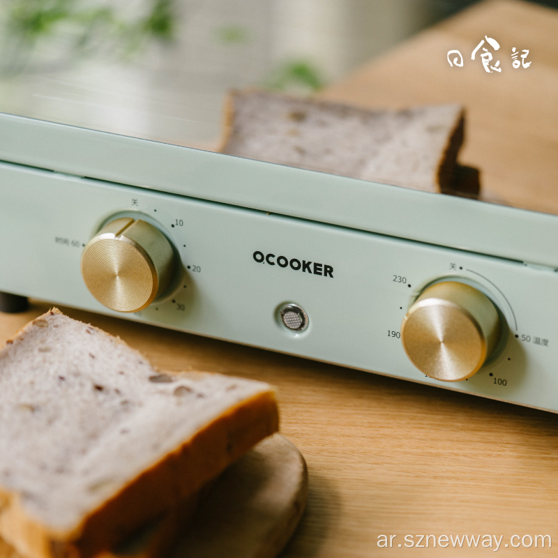 Ocooker Mini Electric Pitza الفرن فرن الخبز