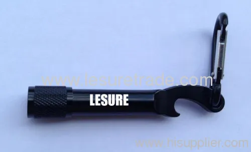 Led Torch With Bottle Opener And Carabiner 