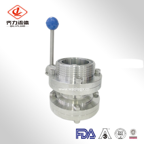 Sanitary Thread Butterfly Valve