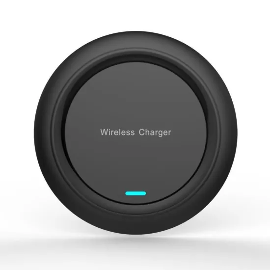 15W Fast Charging Portable Wireless Phone Charger Pad for iOS and Android