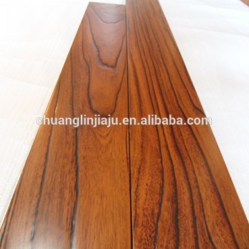 Rustic handscraped elm parquet engineered wooden flooring