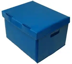 Corner folding turnover box