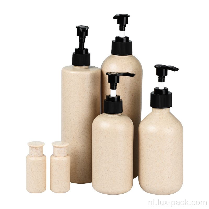 stromateriaal shampoo lotion fles handdesinfectief flessen