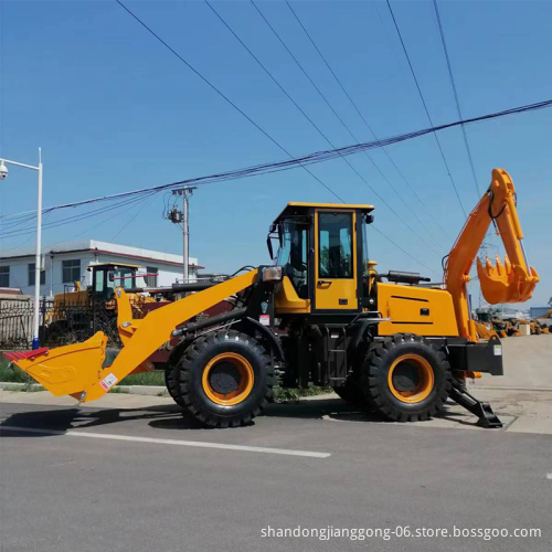China Manufacturer Mini Excavator Backhoe Loader with Good Price