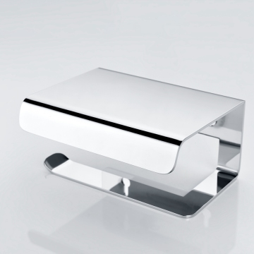 Hotel Toilet Paper Holder with Lid