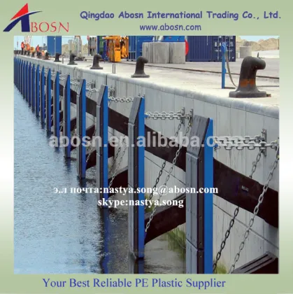 UHMW-PE marine dock bumper fender Facings board