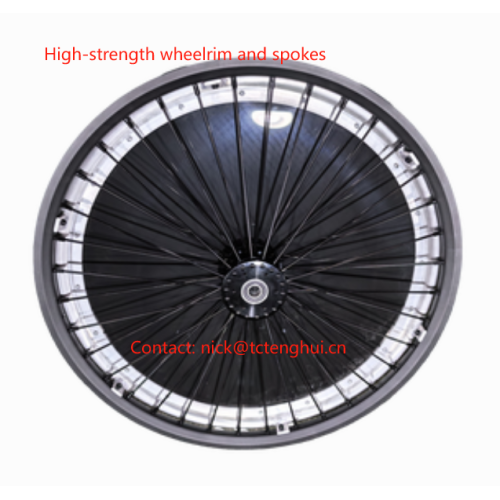 럭비 휠체어 뒷바퀴 - 22"/24"/25"/26"(5/8" 베어링 구멍 포함)