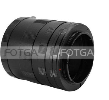 Fotga Macro Extension Tube Ring Set For Olympus Om 4 / 3 Dslr Cameras Dc Dv