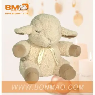 Sleepy Plush Soft Toys Stuffed Sheep Sitting Animals