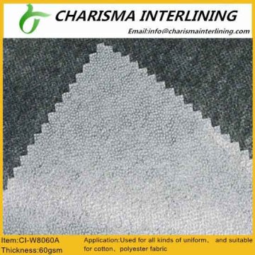 Charisma 100% dacron nonwoven interlining W8060A