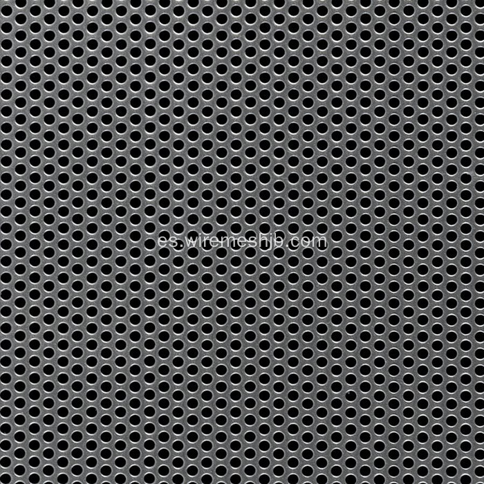 Microagujeros Galvanized Perforated Metal Mesh