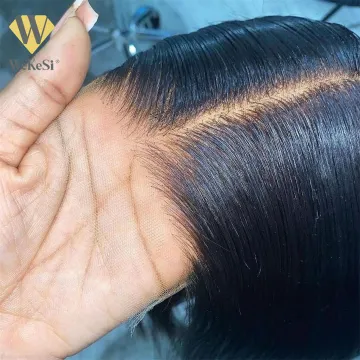 Peruvian Hair 100% Virgin Frontals With Baby Hair Human Lace Closure 360 Lace Frontal With 10a 12a Human Brazilian Hair Bundles